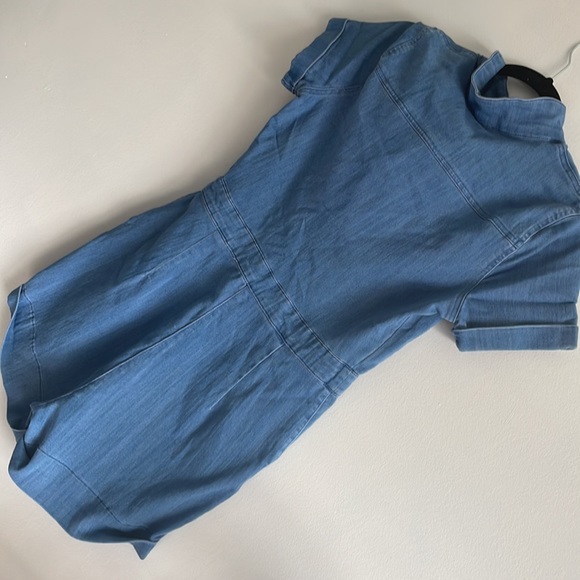 Light blue jeans romper - Picture 2 of 3